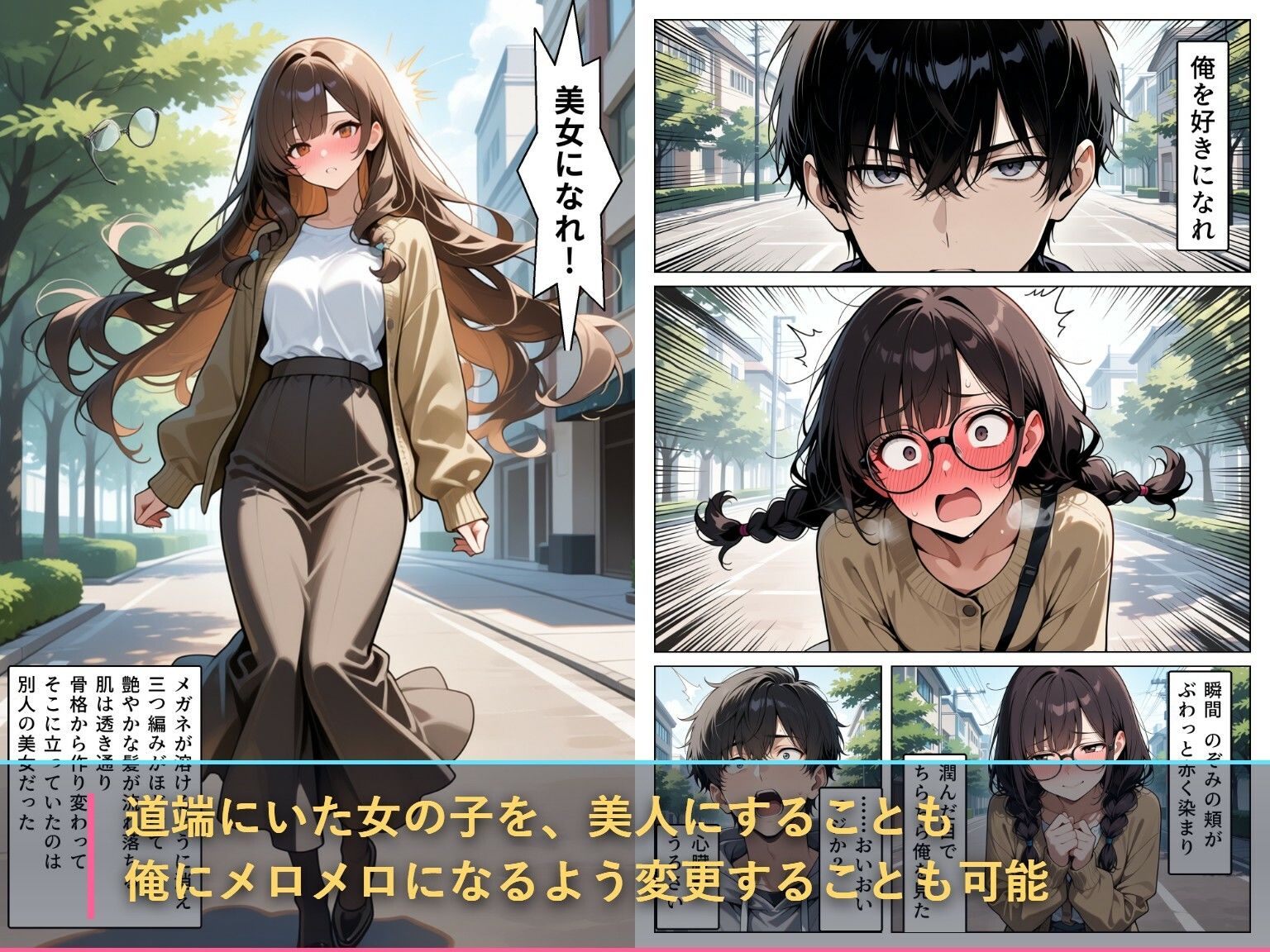 改変チートで街一帯を俺のものにしてみた サンプル2