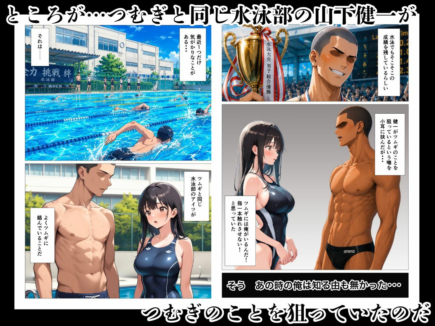 清楚彼女は処女を奪われイキ狂い寝取られる サンプル画像 4