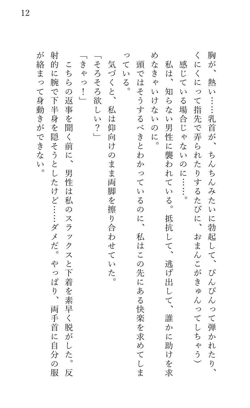 堕とされる私〜レ〇プ編1〜 夜道で襲われて… サンプル5