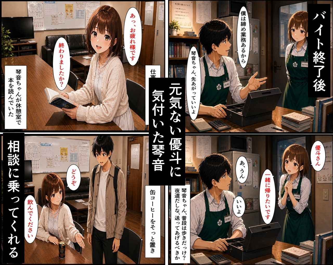 無防備すぎる同級生に、理性が追いつかなかった話 第16話「純粋な後輩が乱れる夜」 画像4
