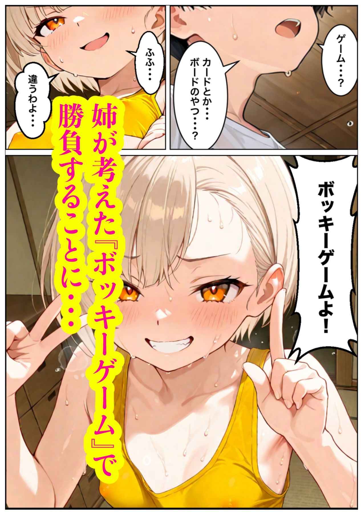姉弟戦争 敗者はアイスを買いに行く。 サンプル画像 5