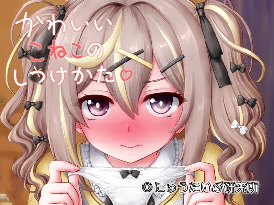 かわいいこねこのしつけかた