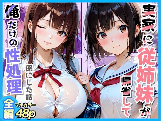 夏休みで実家に帰省してきた従姉妹とこっそりイチャラブセックスした話【AA ダブルエース】
