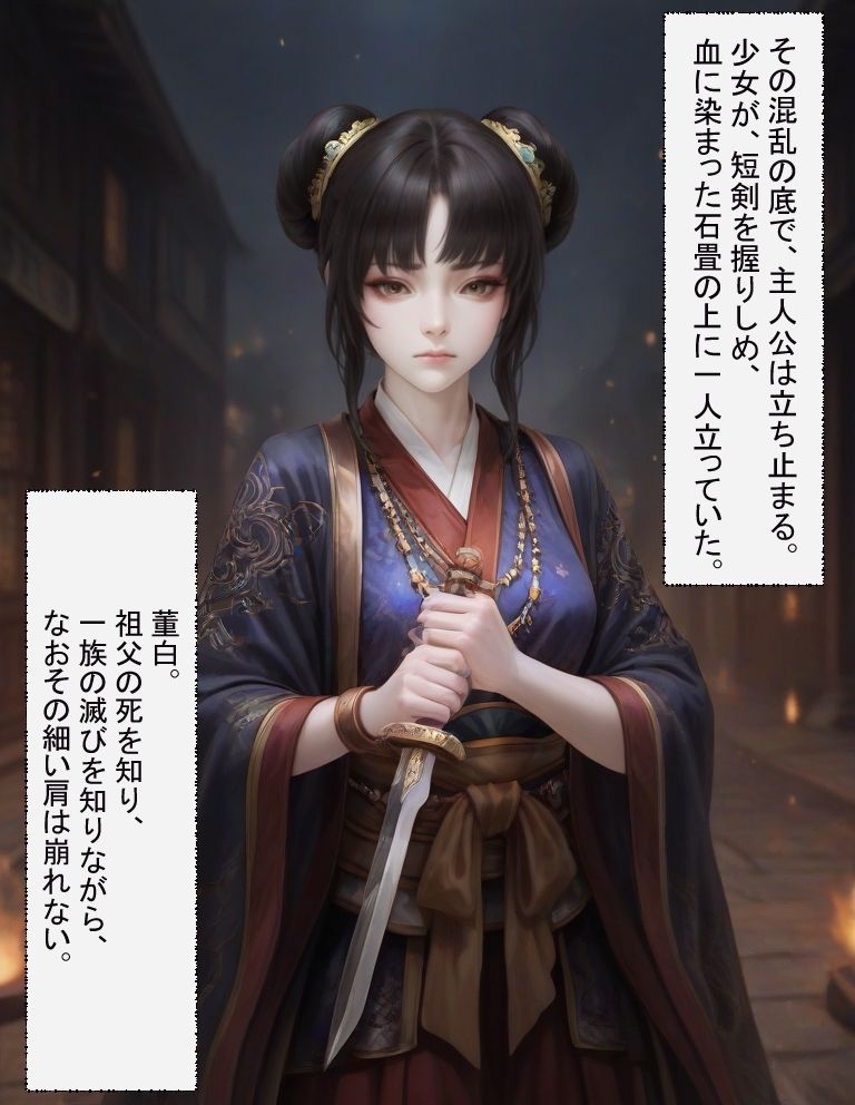 白き華の贖い ―董白は罪人を甘やかす― サンプル2