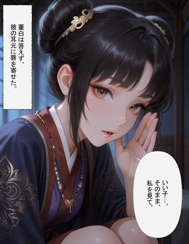 白き華の贖い ―董白は罪人を甘やかす― サンプル3