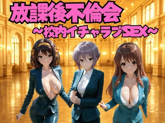 放課後不倫会 〜校内イチャラブSEX〜 涼？？ハルヒの憂鬱編の表紙