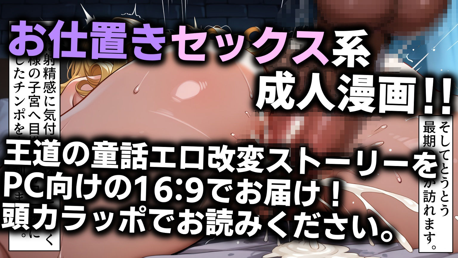 えろ童話『純金の鞠と蛙化王女様』 画像6