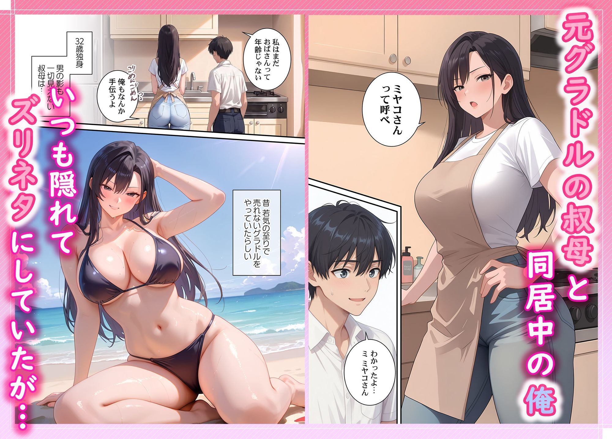 割り切りワイフ〜叔母そっくりな肉人形をハメ放題〜 1枚目