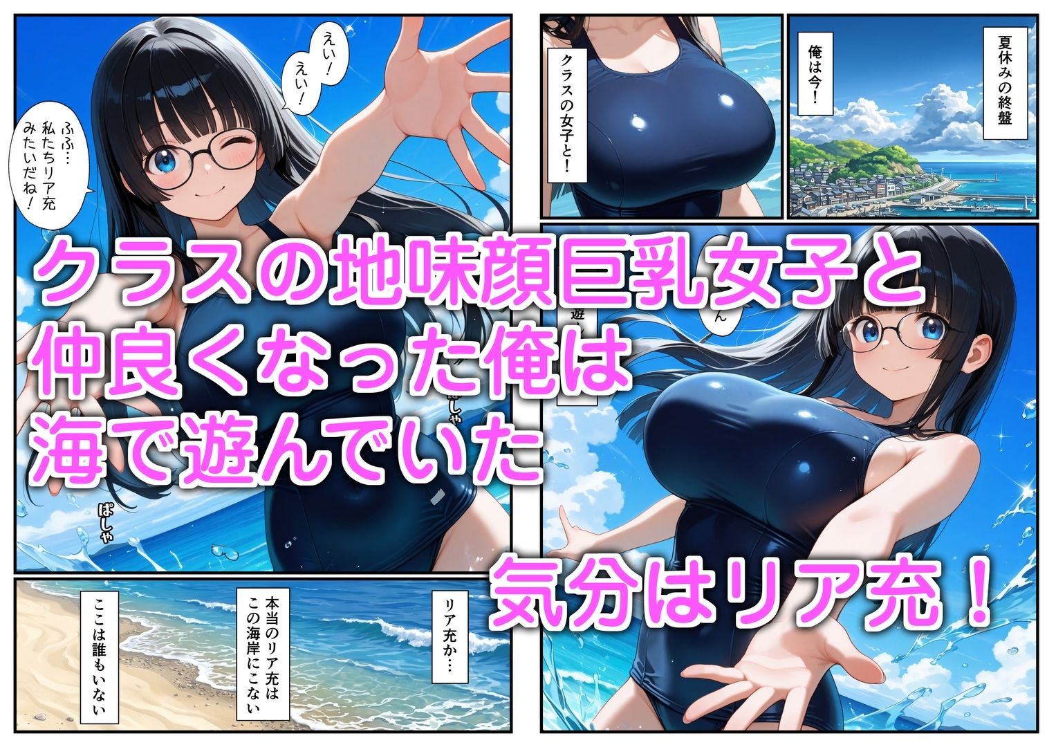 【無料エロ漫画】d_808136 クラスの地味顔巨乳とセフレになった3 〜赤ちゃんごっこ編〜(エロ漫画専門店・南国ピンク)