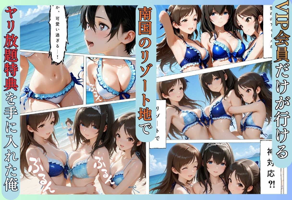 【エロ漫画】童貞の俺がアイドルの超VIP特典で卒業した話1