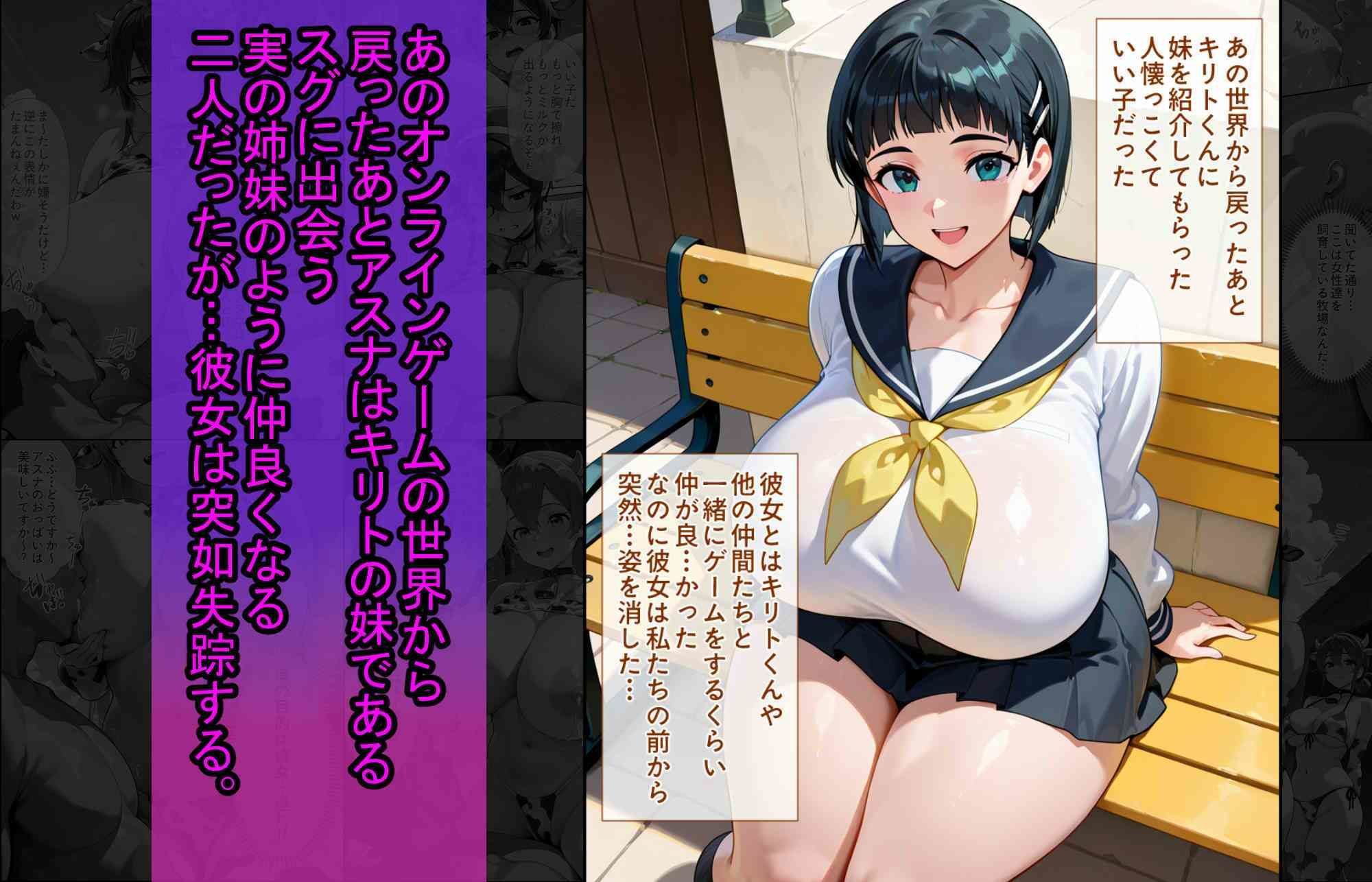 【無料エロ漫画】d_808184 爆乳J● シノンちゃんが巨根おじさんに寝取られる 話2(蜜壺レストラン)