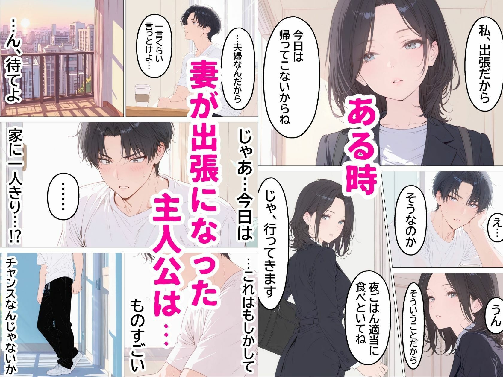 妻とレス3年目の俺。隣に引越してきたのは欲求不満の爆乳人妻で…… 7枚目