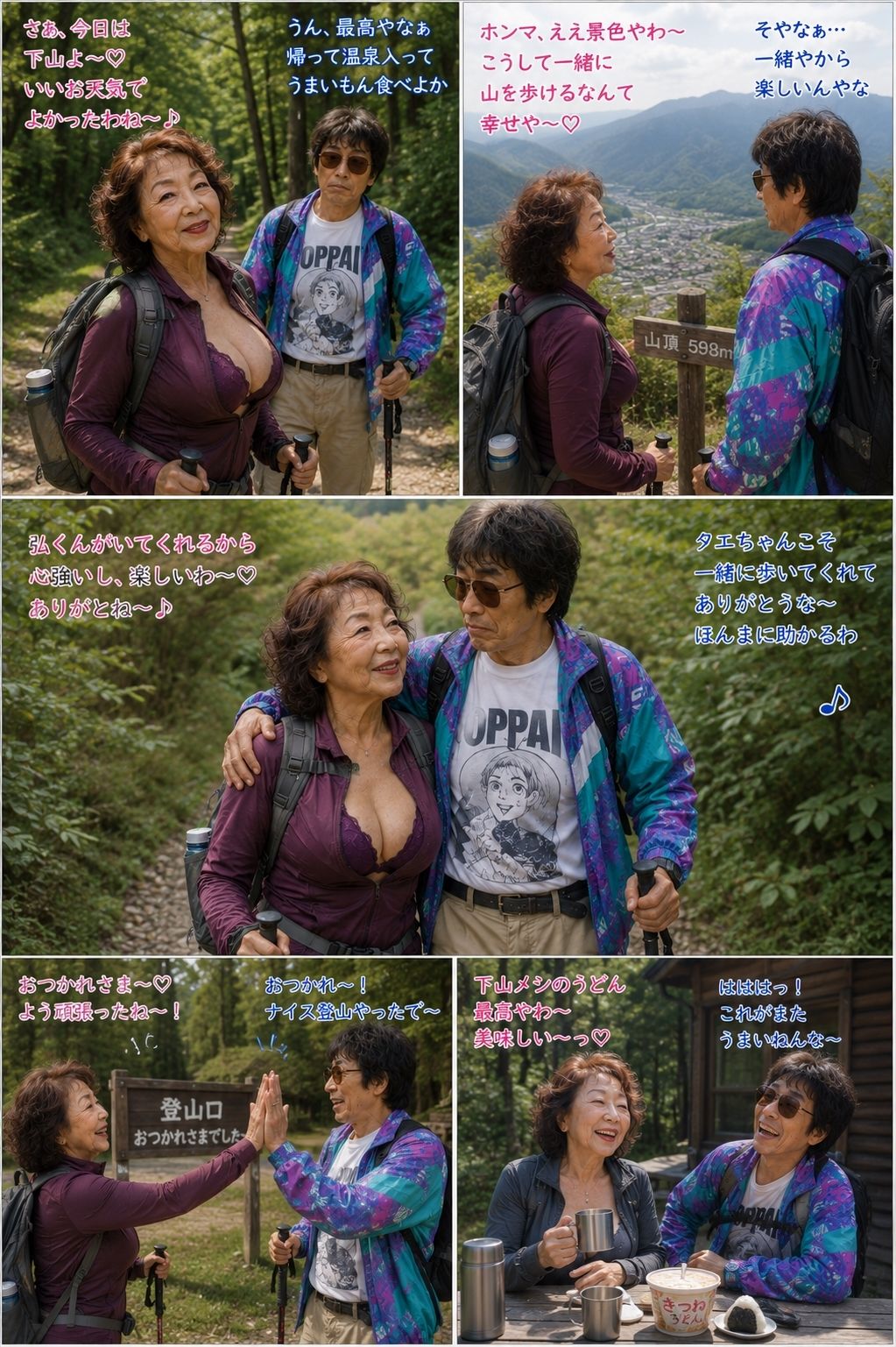 妙子(タエコ)と弘(ヒロム)16 妙子と弘の軽登山編 画像6