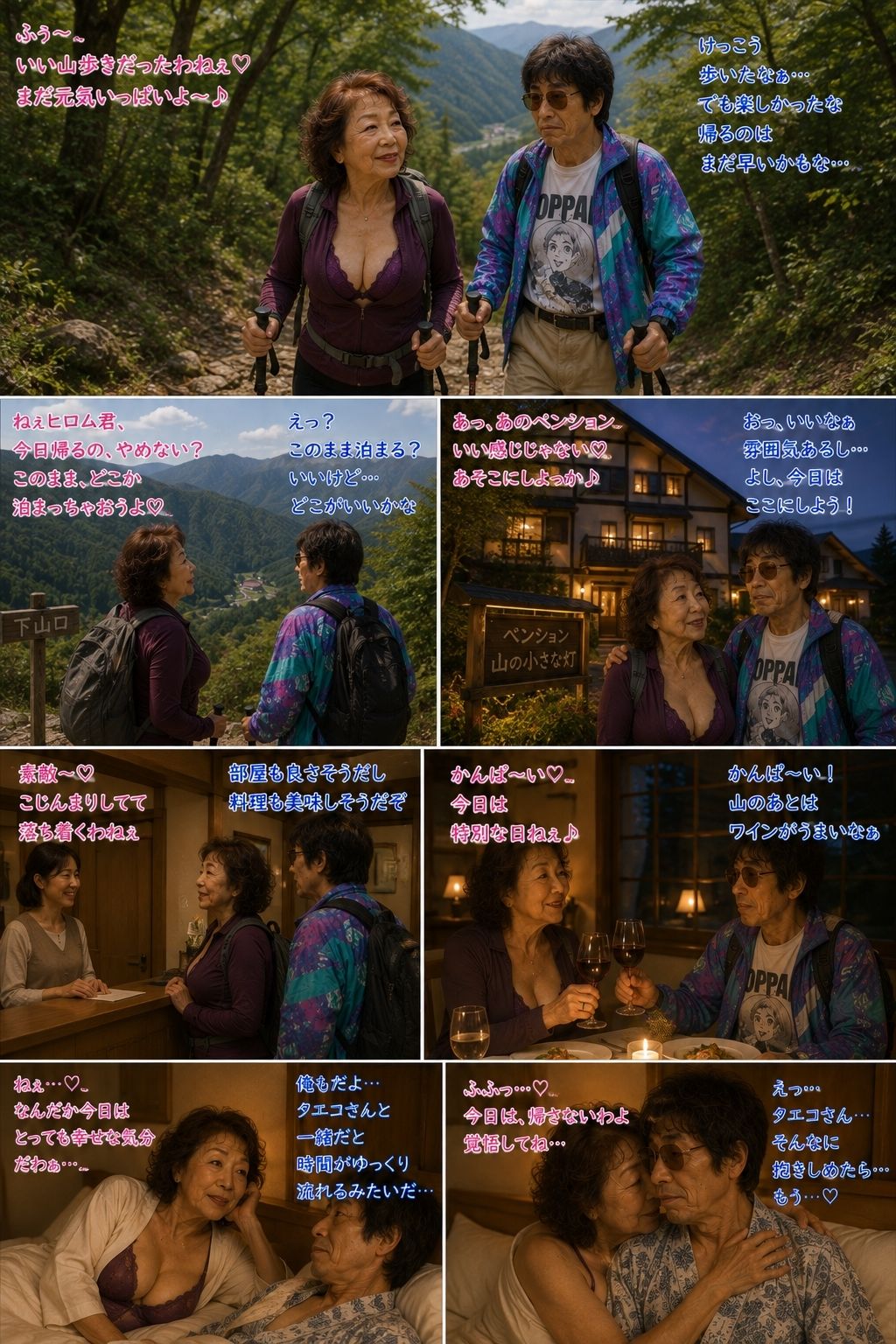 妙子(タエコ)と弘(ヒロム)16 妙子と弘の軽登山編 画像9