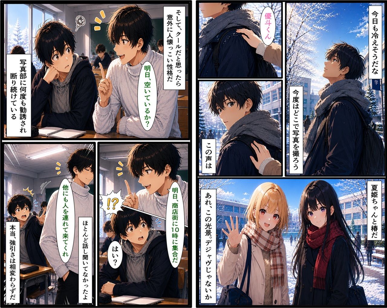 無防備すぎる同級生に、理性が追いつかなかった話 第17話「サンタ姿の君と、特別なクリスマス」1