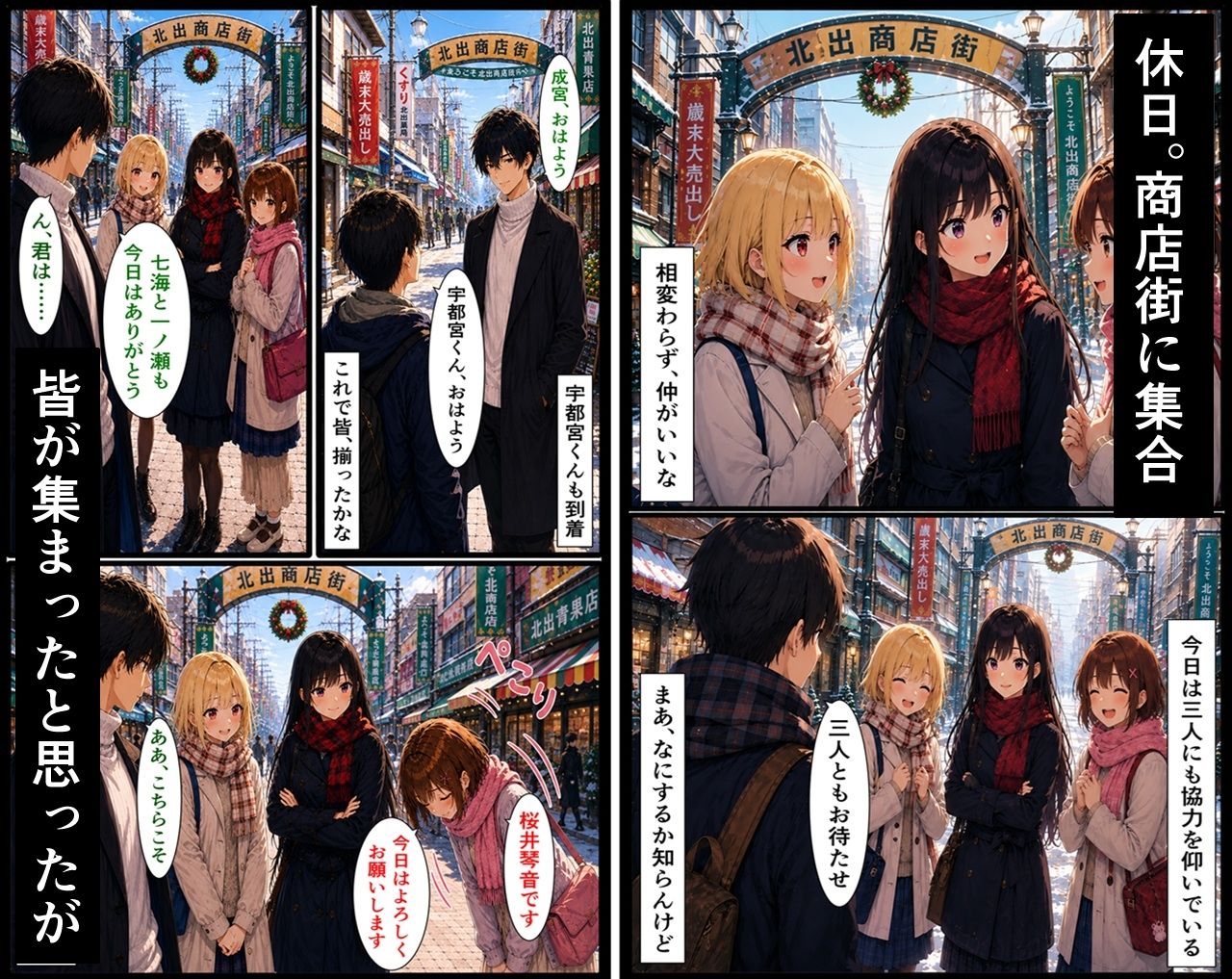 無防備すぎる同級生に、理性が追いつかなかった話 第17話「サンタ姿の君と、特別なクリスマス」2