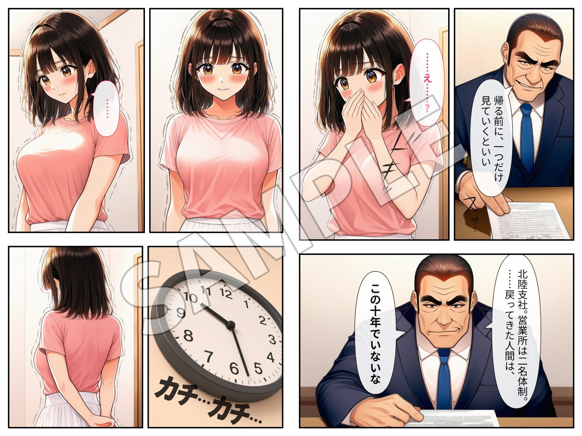 社宅の人妻 〜夫の昇進は、上司の妻役から〜 前編3