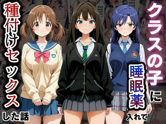 【無料エロ漫画】d_808580 クラスの子に睡眠薬入れて種付けセックスした話 〜アイ〇ス編〜(とろける果実)