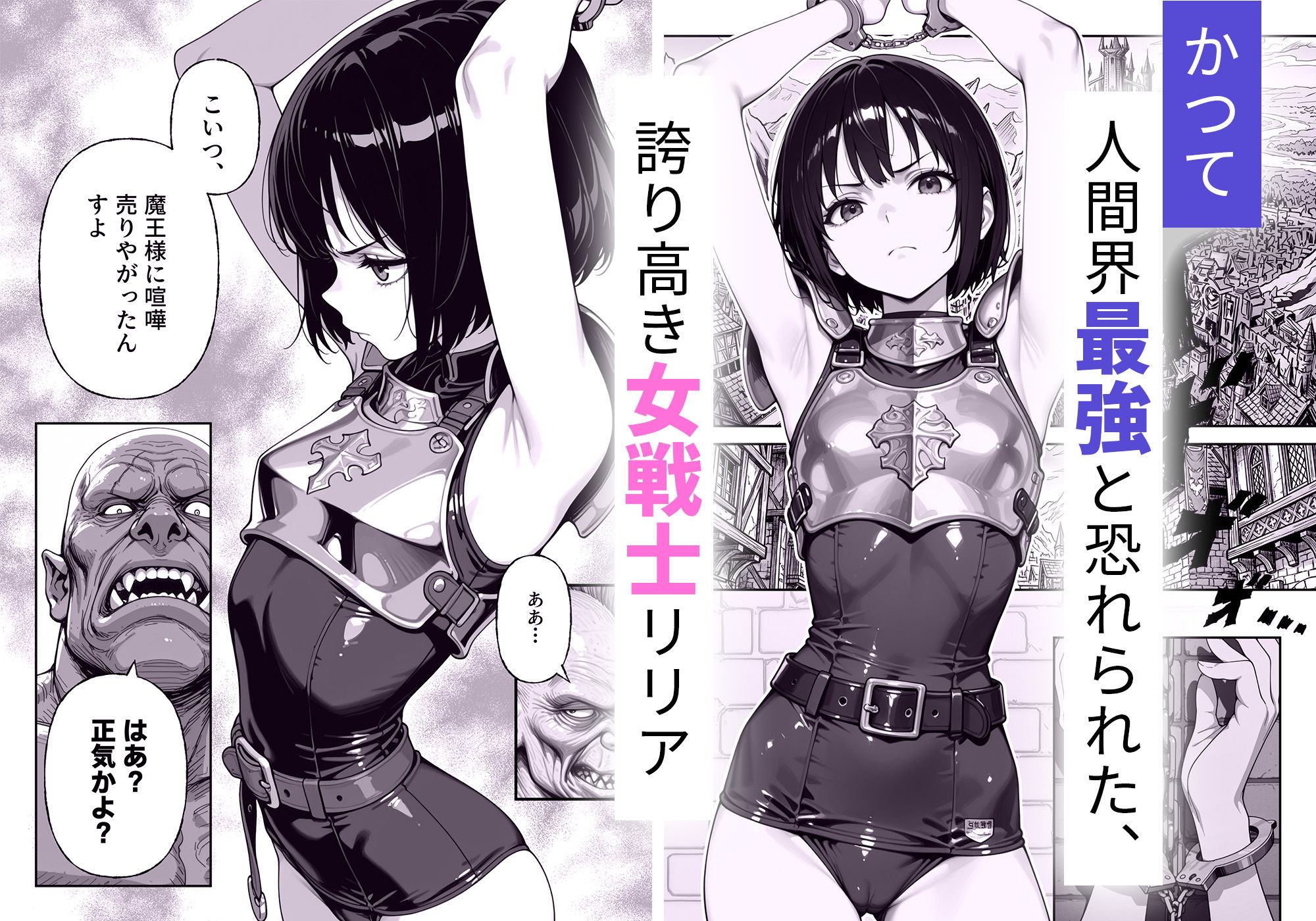最強のスク水女戦士が、魔界の風俗嬢になるまで 画像1
