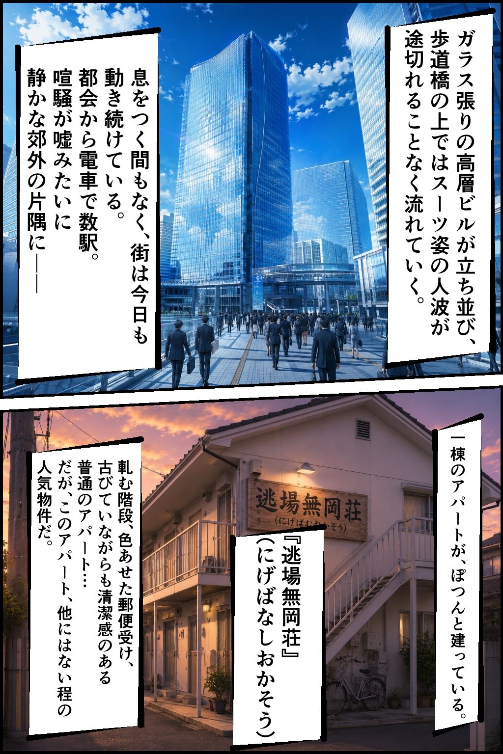 訳あり美女限定アパート！逃場無犯荘  大家に調教される逃亡メスたち  橘葵編 画像1