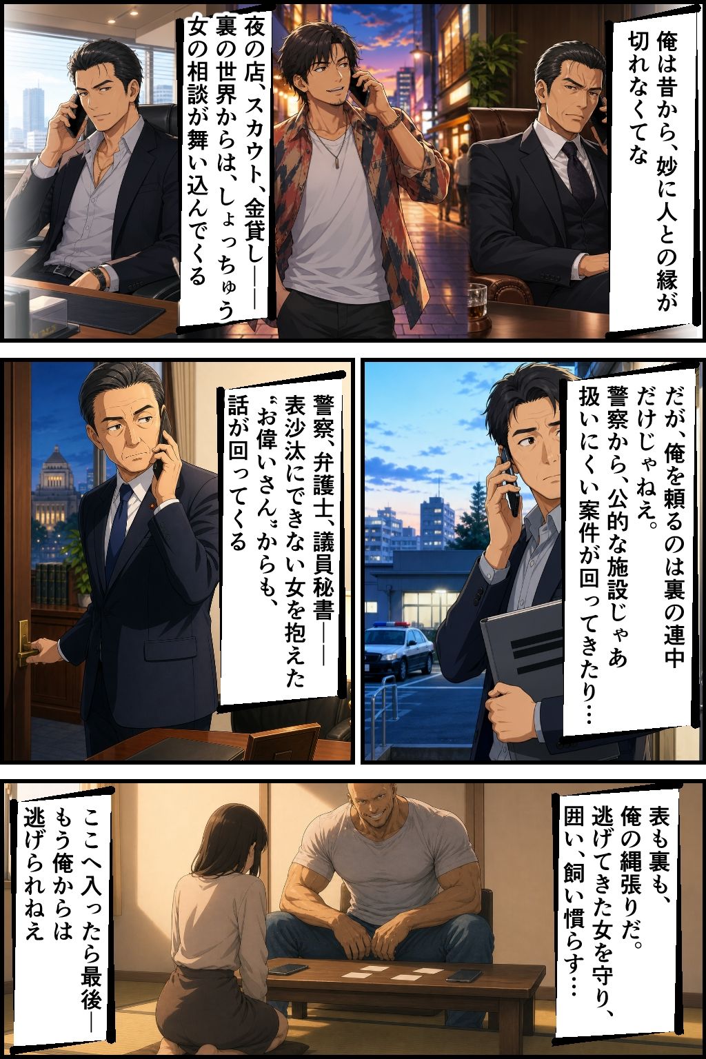 訳あり美女限定アパート！逃場無犯荘  大家に調教される逃亡メスたち  橘葵編 画像5