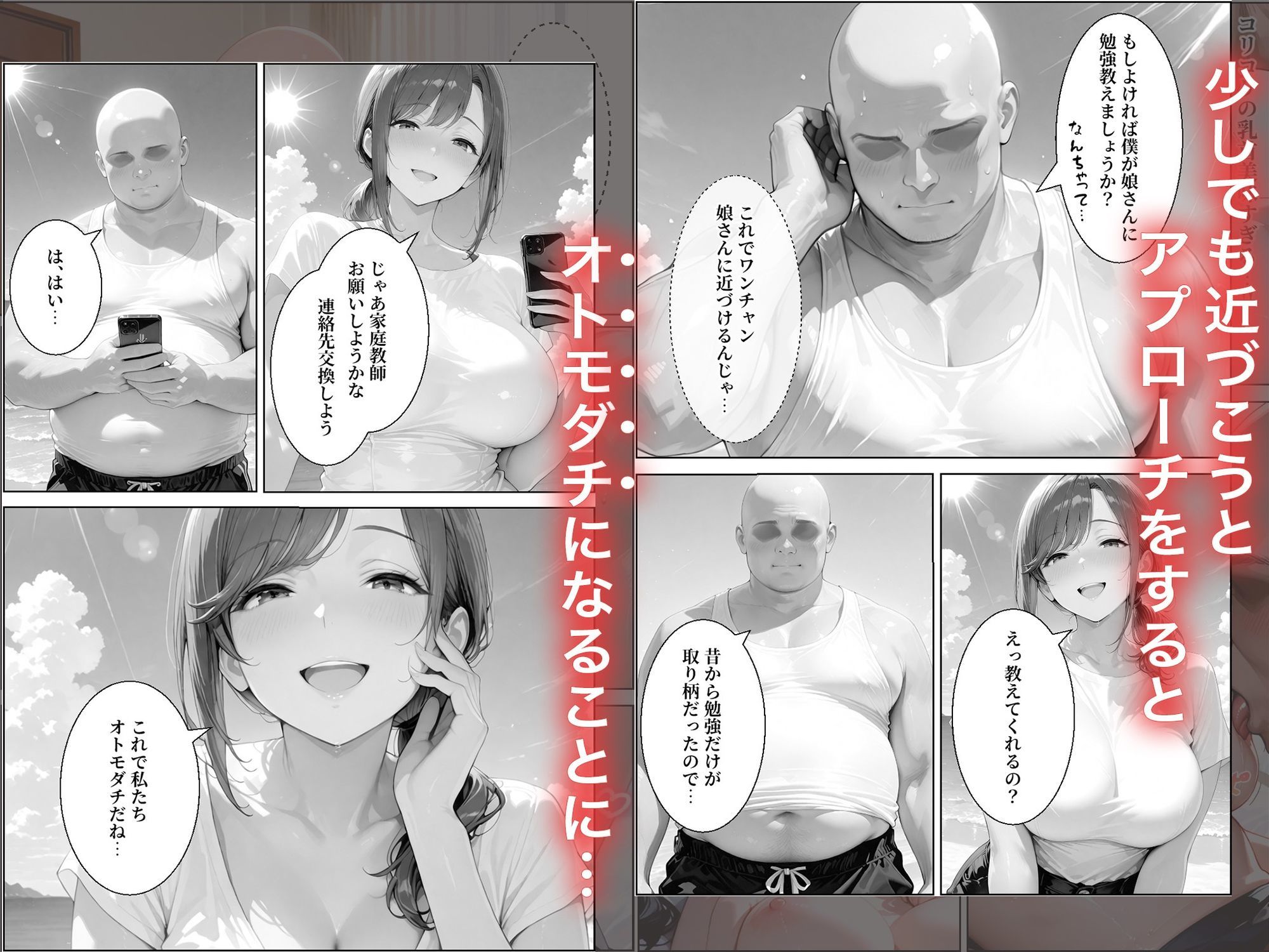 海で出会ったシングルマザーに誘惑されて生ハメセックスしちゃった話 画像2