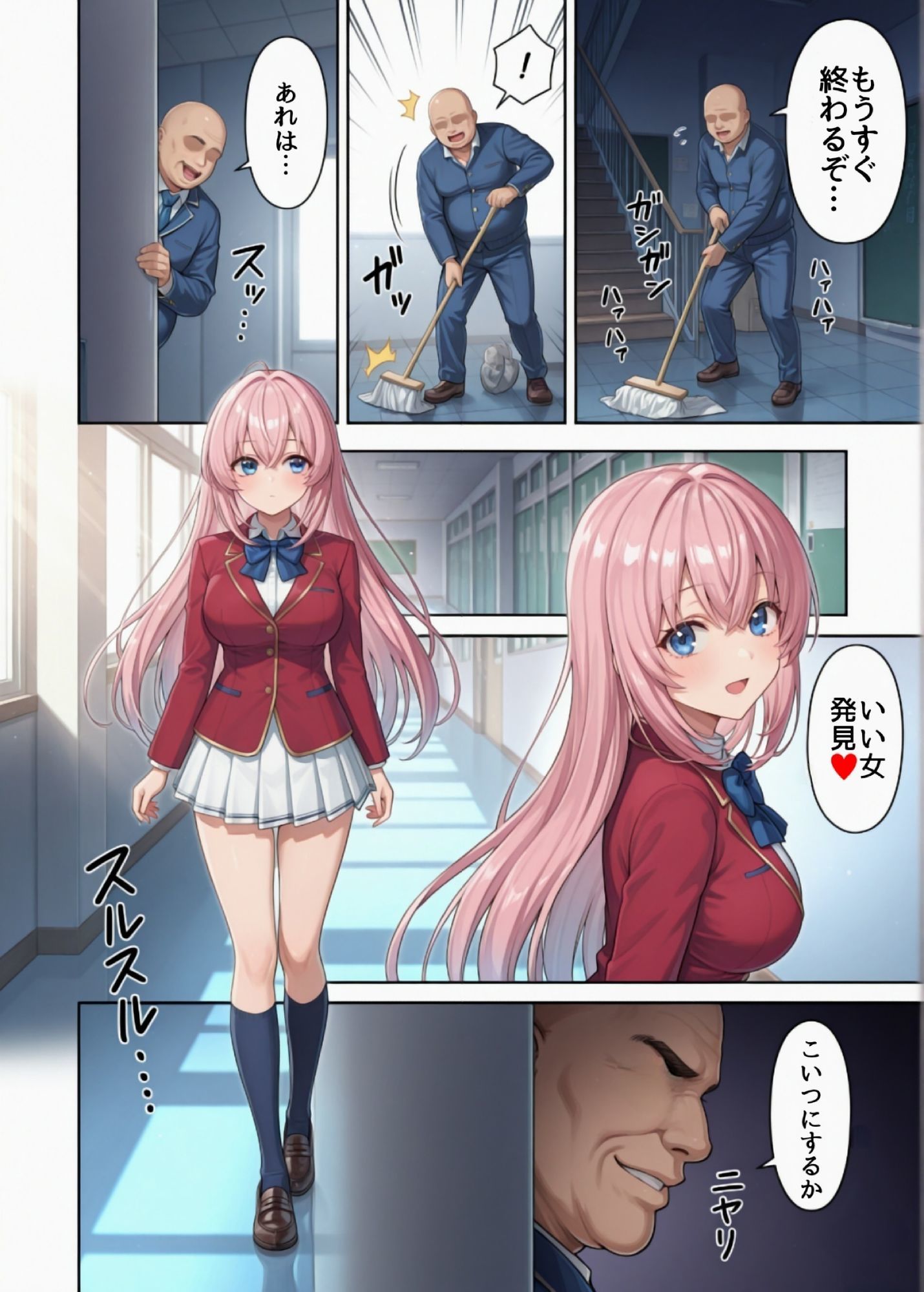 一之瀬帆波と催●おじさん 1+2 画像1