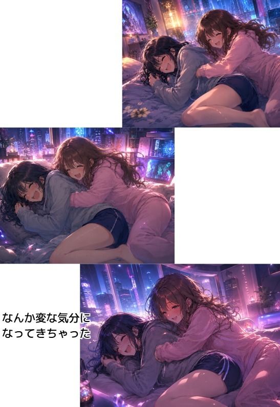 くすぐりあいっこ レズの親友に我慢ゲームの敗者は拘束されて・・・ 画像4