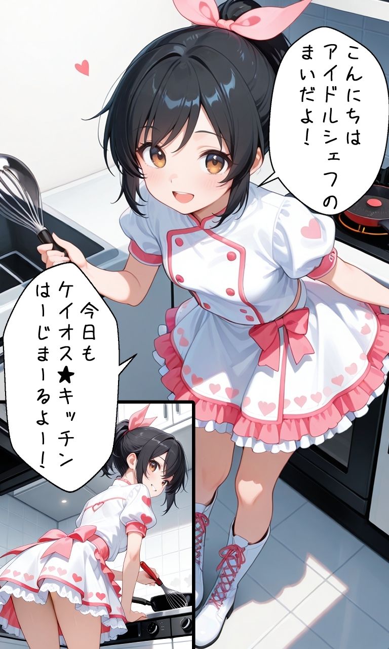 ザコ乳首シリーズ アイドルシェフ まいちゃんの作品画像 1