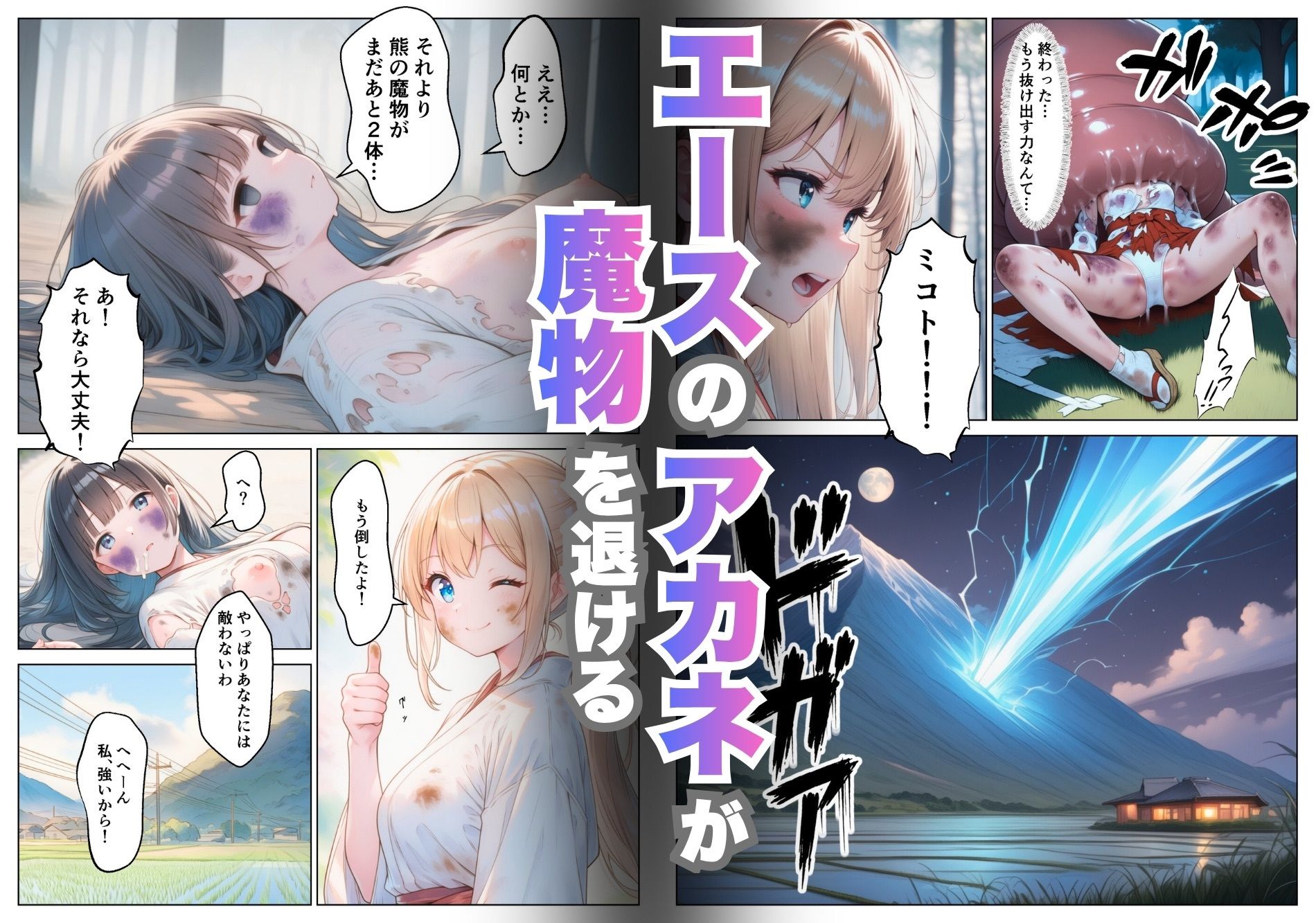 退魔巫女は敗北しました3 サンプル画像4