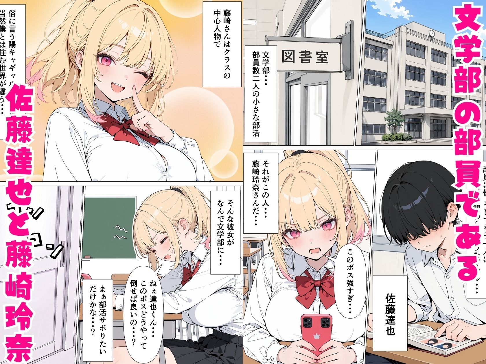 一軍ギャルに陰キャ女子の性処理をお願いされる話 画像1