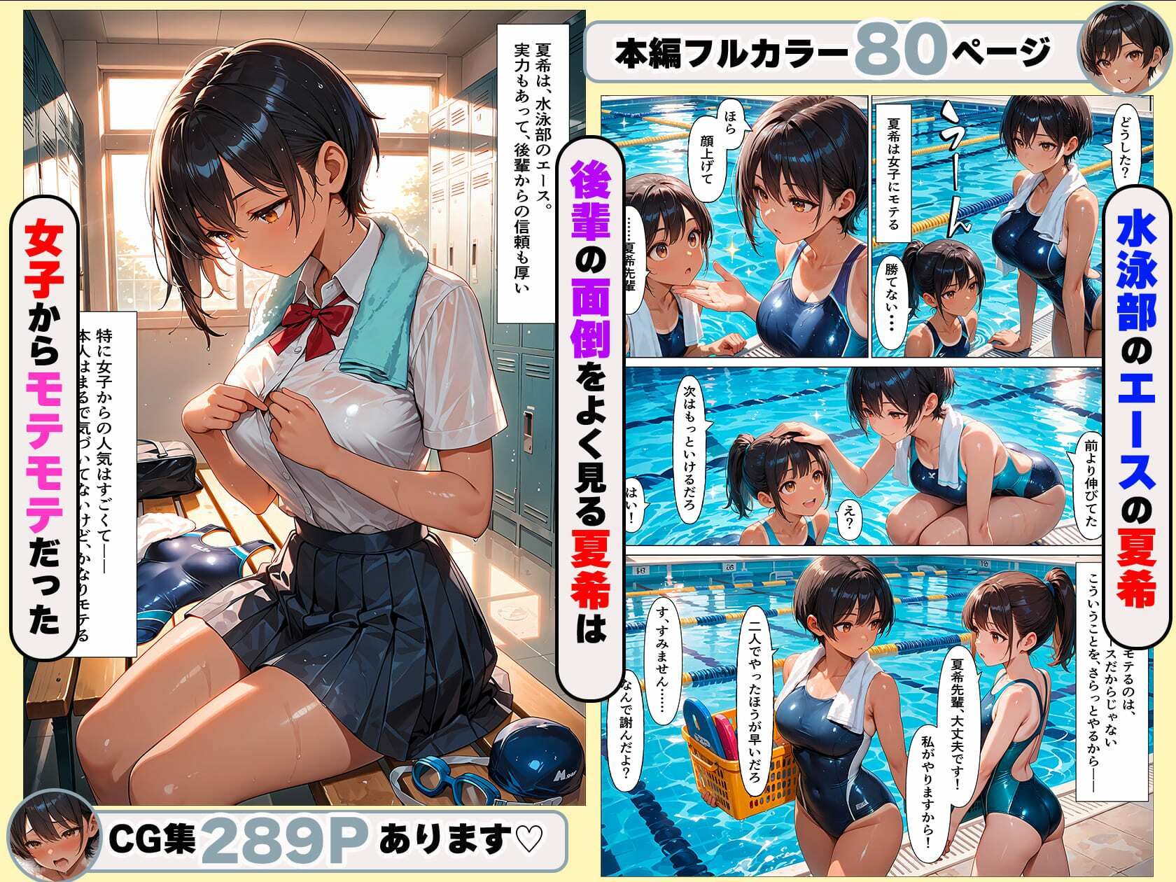 ボーイッシュな幼馴染とラッキーハプニングで初めてのイチャラブSEX 画像2