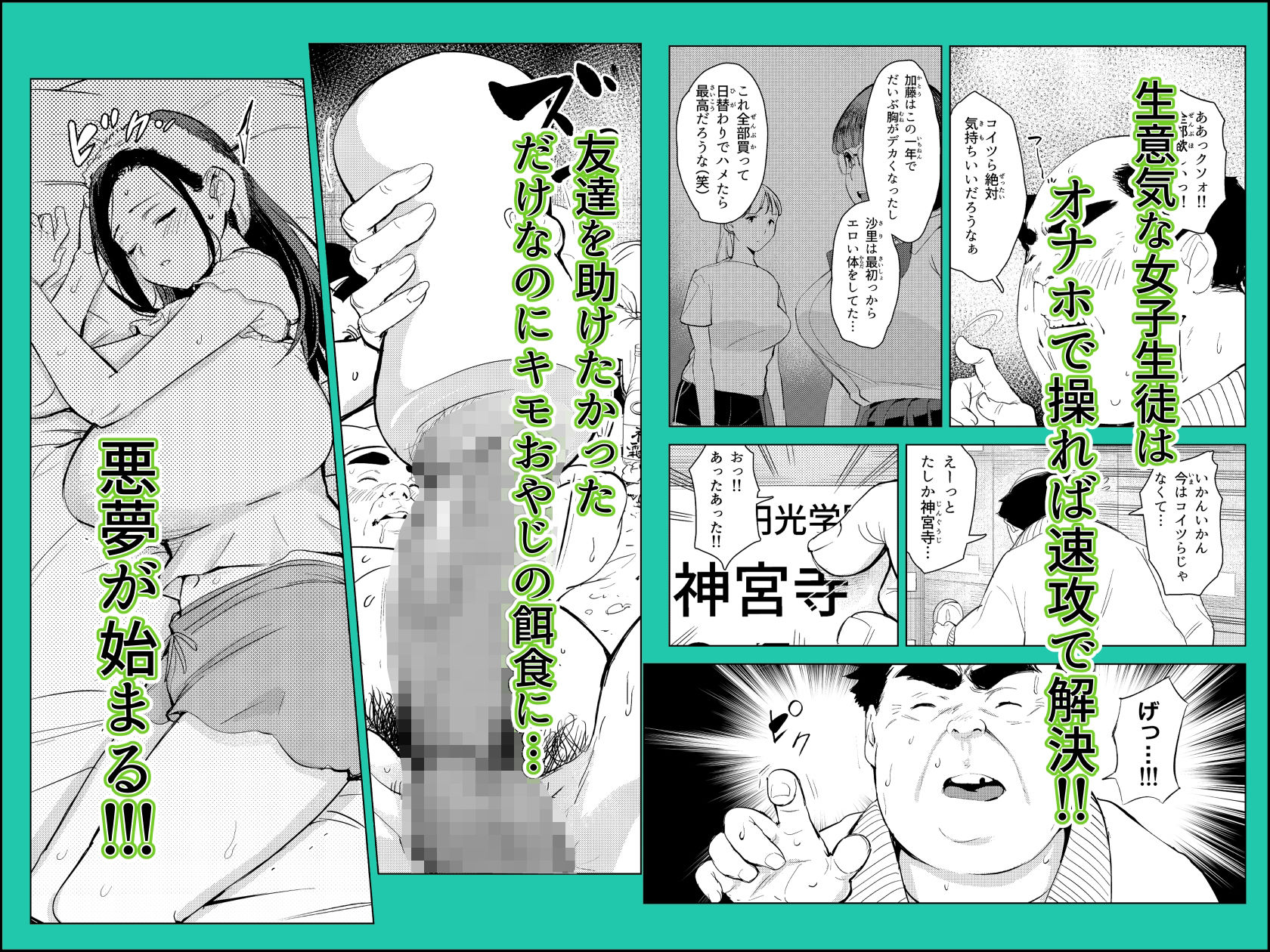 続オワコン学園 盗撮教師VS女子校生ノ巻 サンプル画像3
