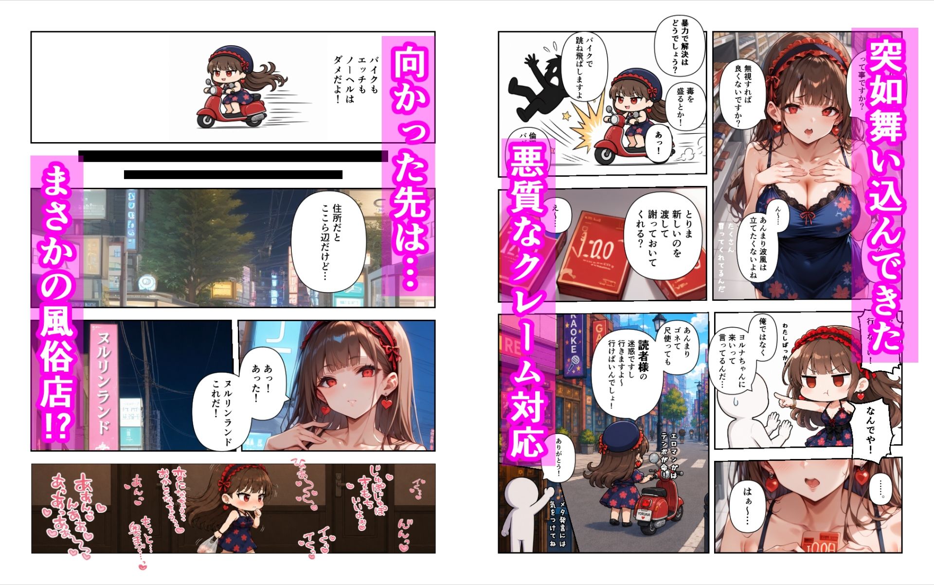 コンドームデリバリー夜華ちゃんの受難 1 2枚目