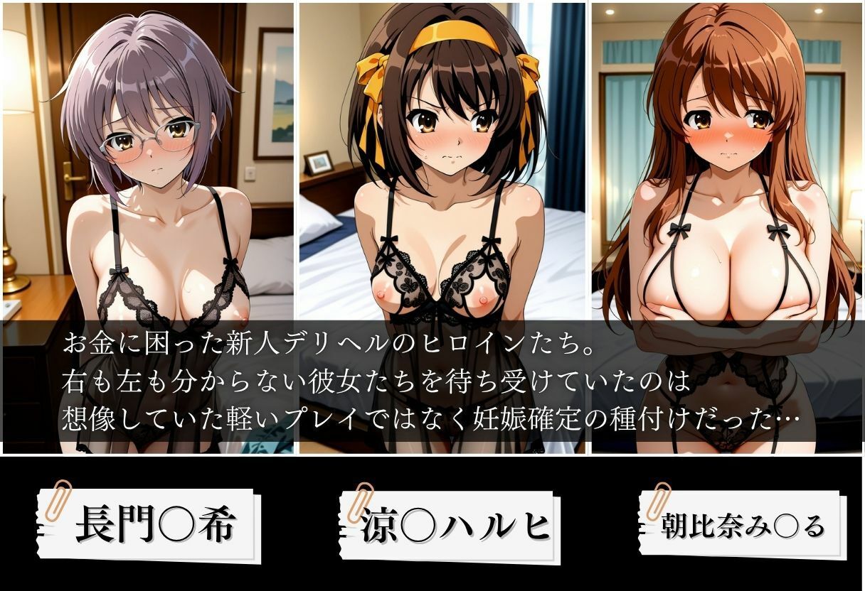新人デリヘル嬢に無許可中出しした話 涼〇ハルヒの憂鬱編1