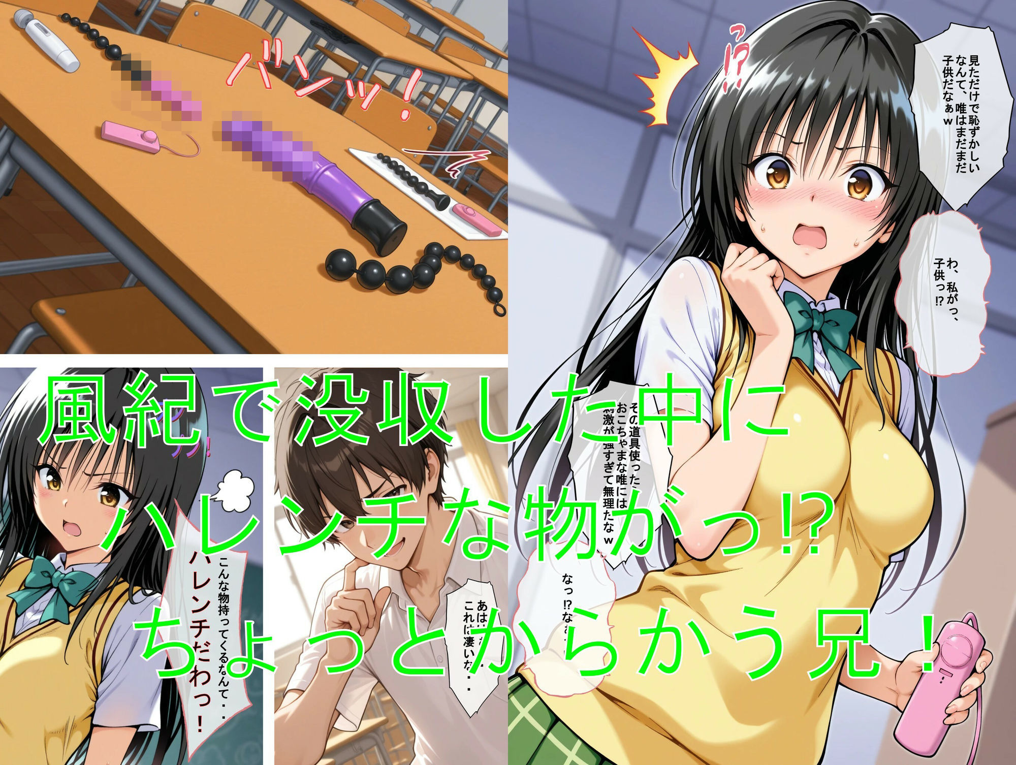 【エロ漫画】俺の妹は兄さん大好きっ娘でした！  意地の張り合いで妹と？相思相愛なんでラブラブになりました3