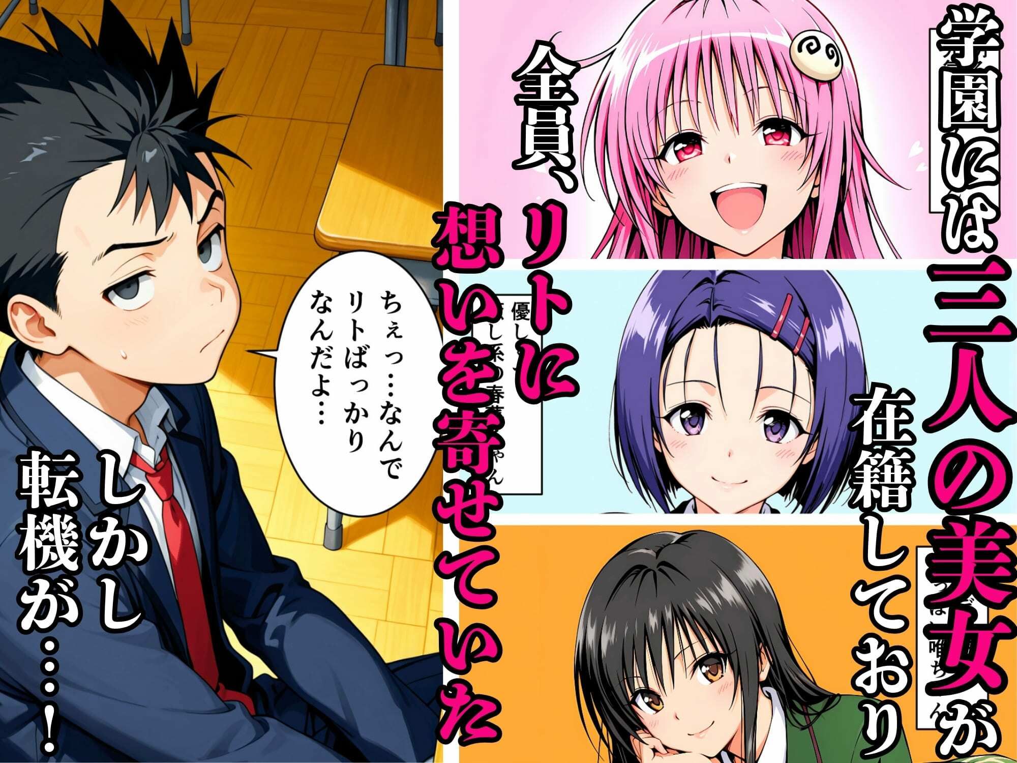 猿山が学園を支配しヒロインを蹂躙する話 画像2