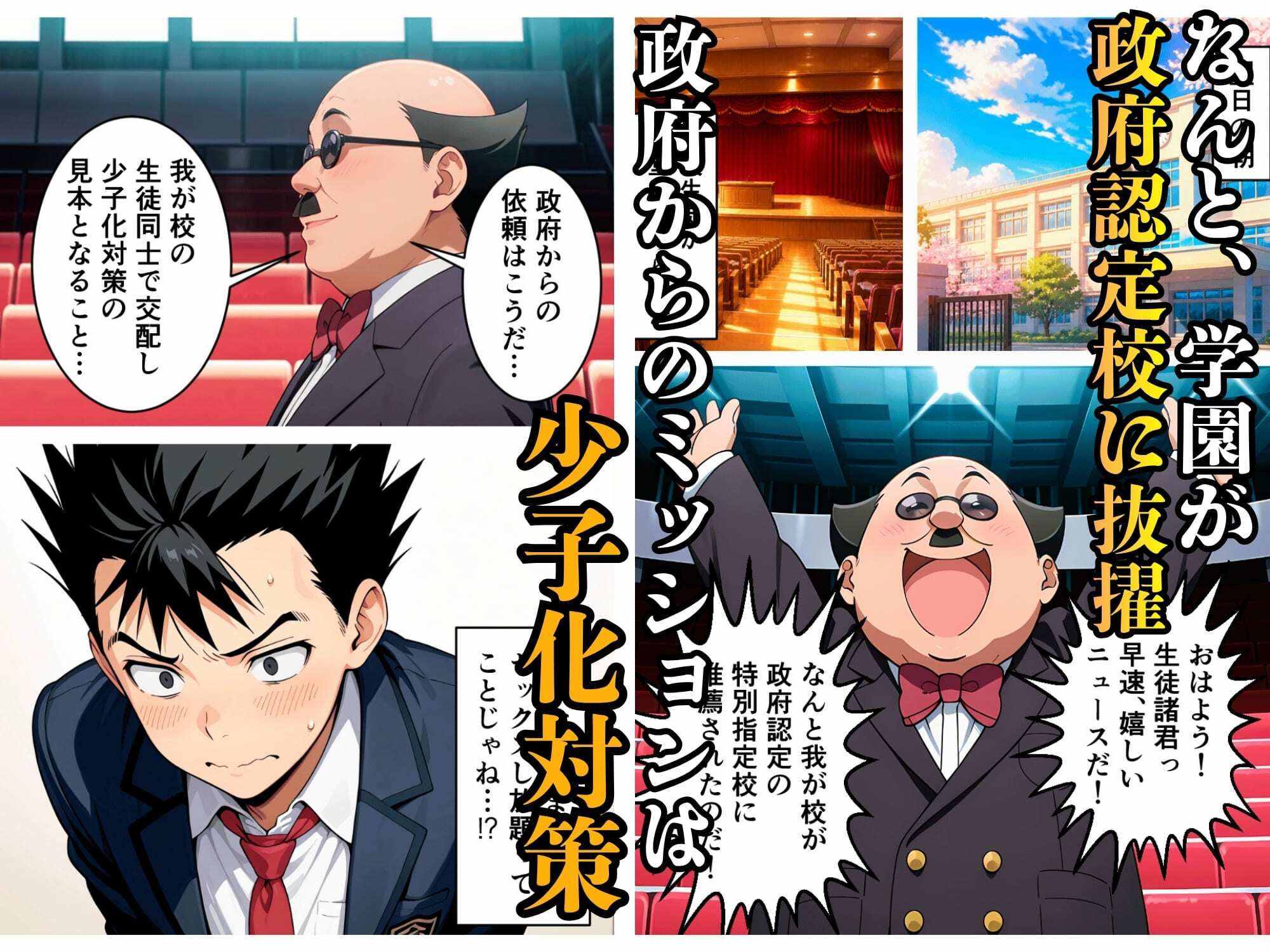 猿山が学園を支配しヒロインを蹂躙する話 画像3