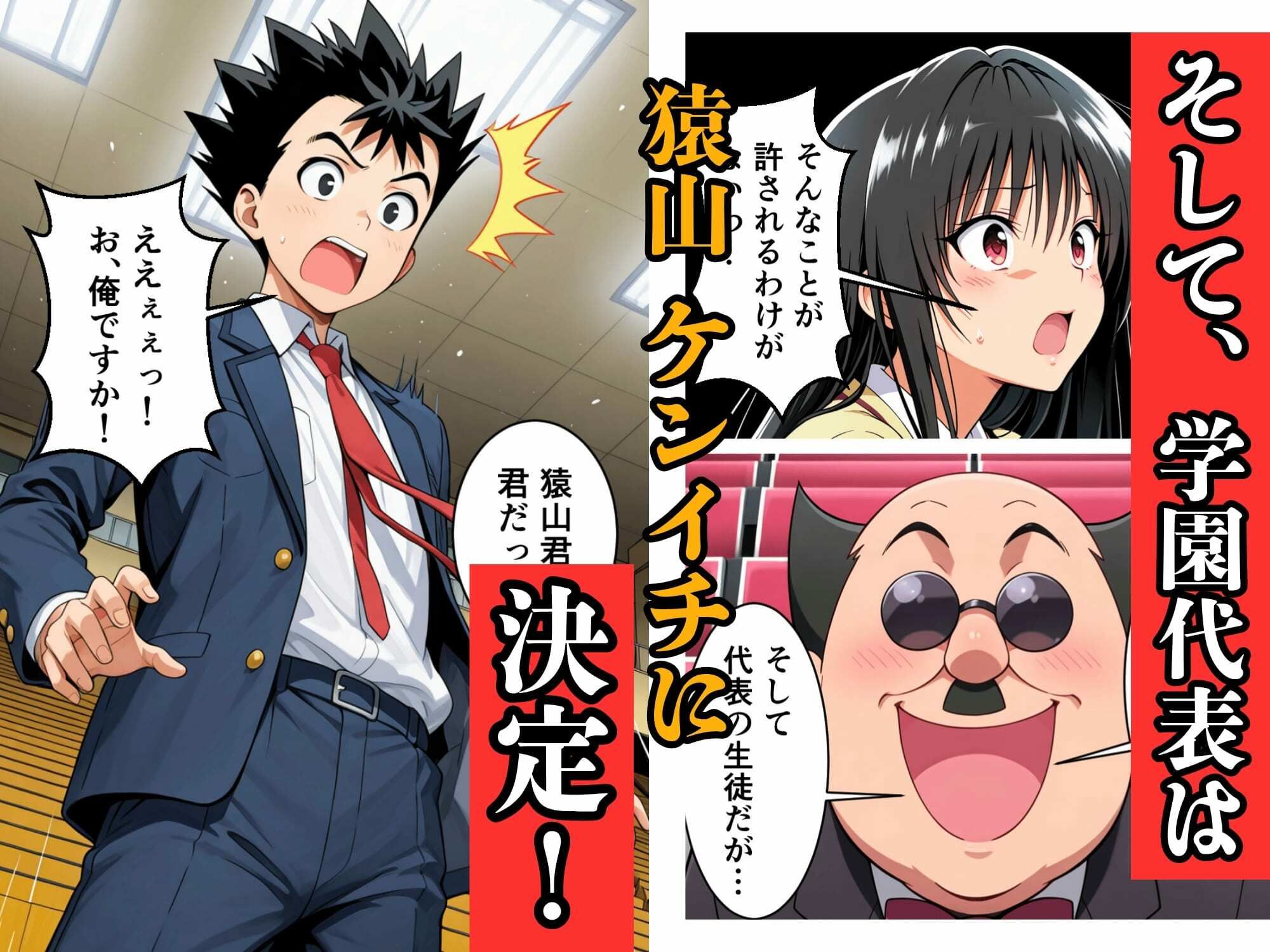 猿山が学園を支配しヒロインを蹂躙する話 画像4