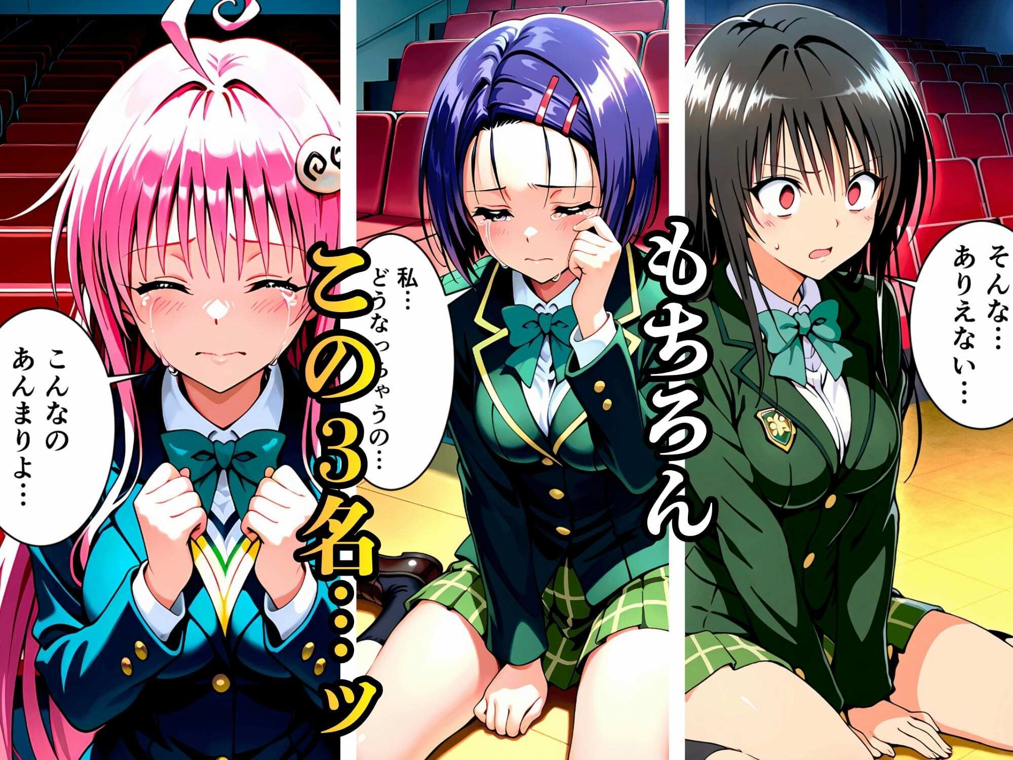 猿山が学園を支配しヒロインを蹂躙する話 画像6