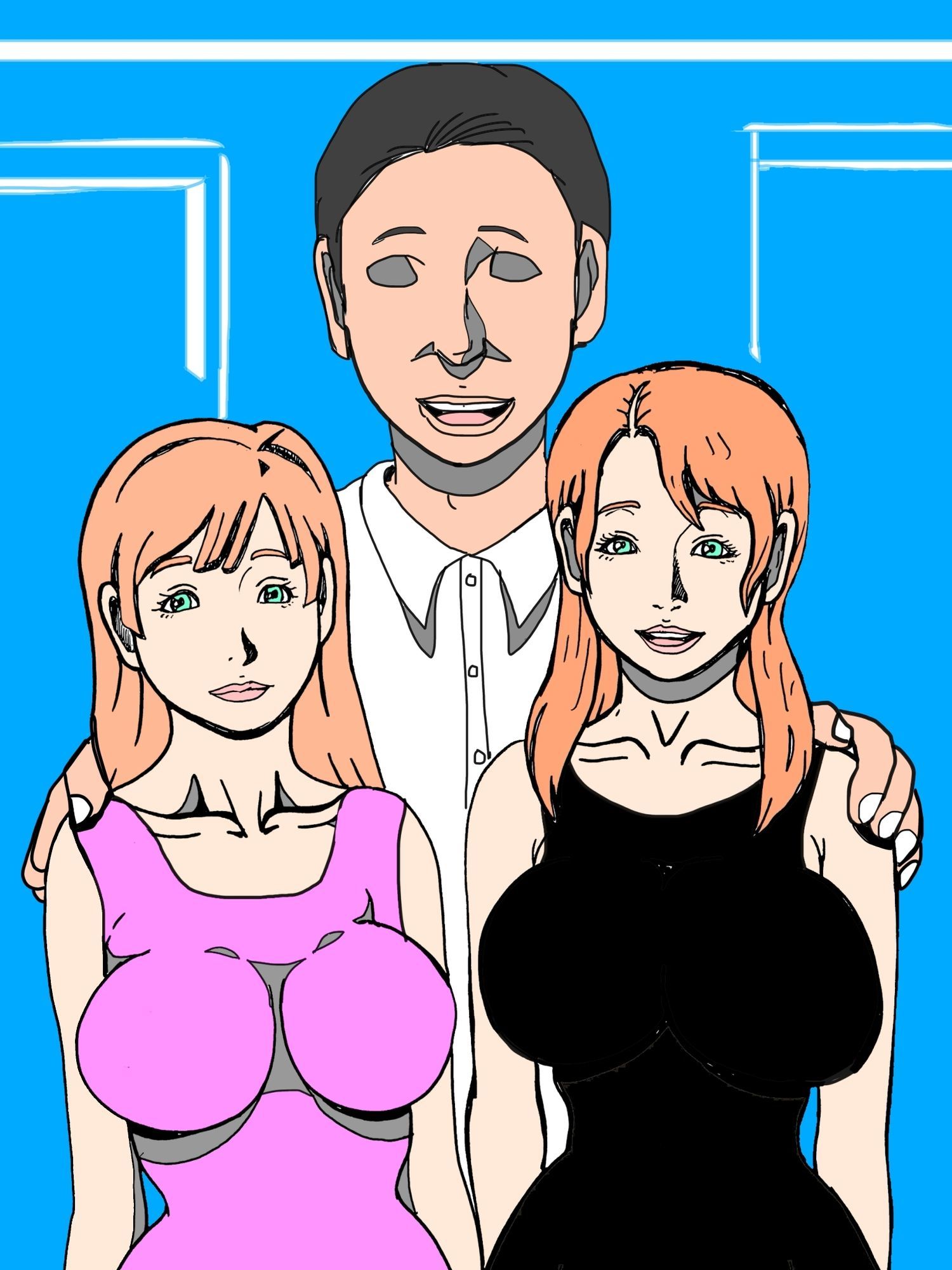 尊敬する上司の奥様と娘さんと交尾キメてます 画像3