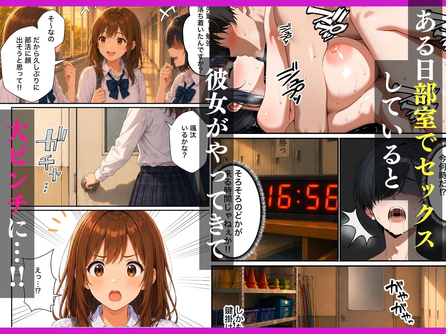 清楚系だと思っていた陸上部の後輩がど淫乱すぎて逆NTRされた話 画像7
