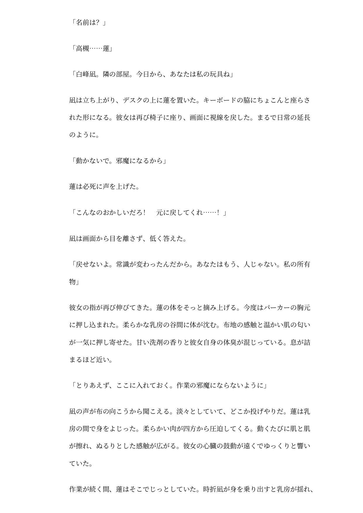 隣人所有契約 ―常識改変の極小おもちゃ― 画像3