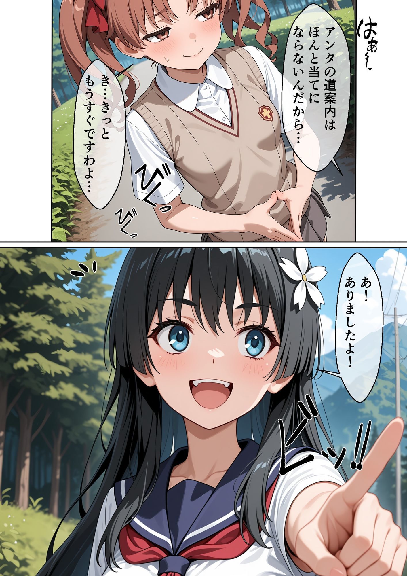 とある旅館の性交生活 催◯温泉旅館【とある科学◯超電磁砲編】 画像3