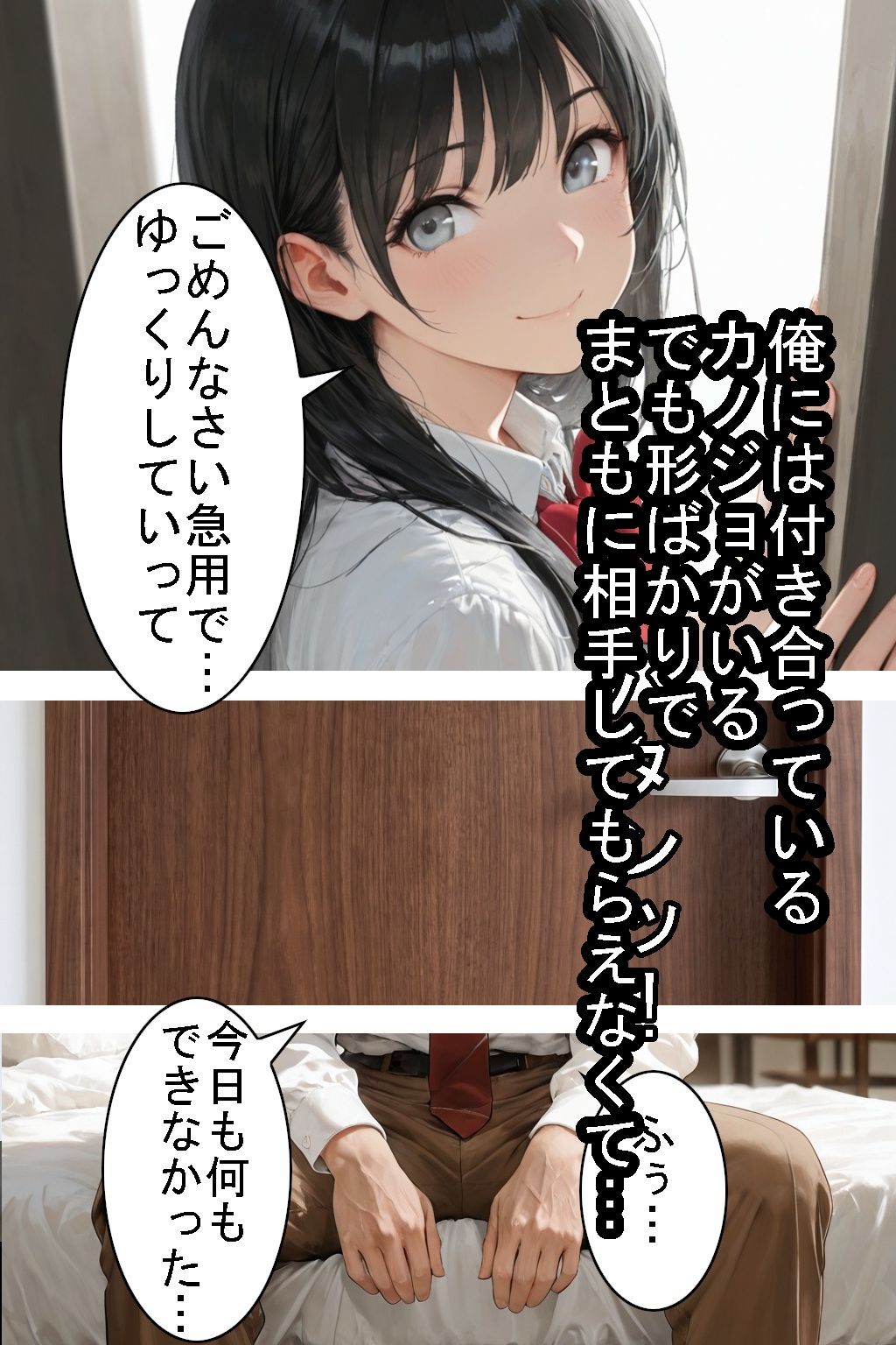 【制服】相手してくれないカノジョから、誘ってくれたその子の妹に乗りかえた話【征服えっち】 画像1