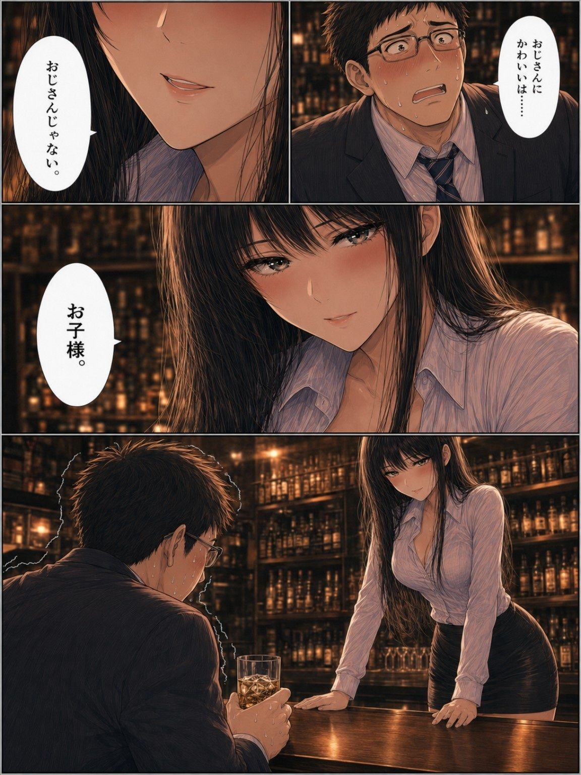 ガールズバーの美女にお子様扱いされて理性を溶かされた夜 〜冷酷な絶対支配 ミオ編〜【精神支配・言葉責め・貢ぎマゾ】 画像4