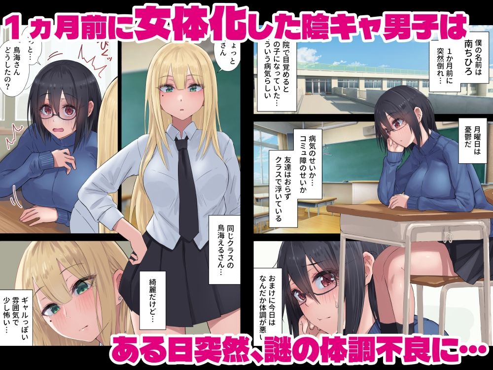 ふたなりギャルはTSオタクっ娘で抜いてる 画像1