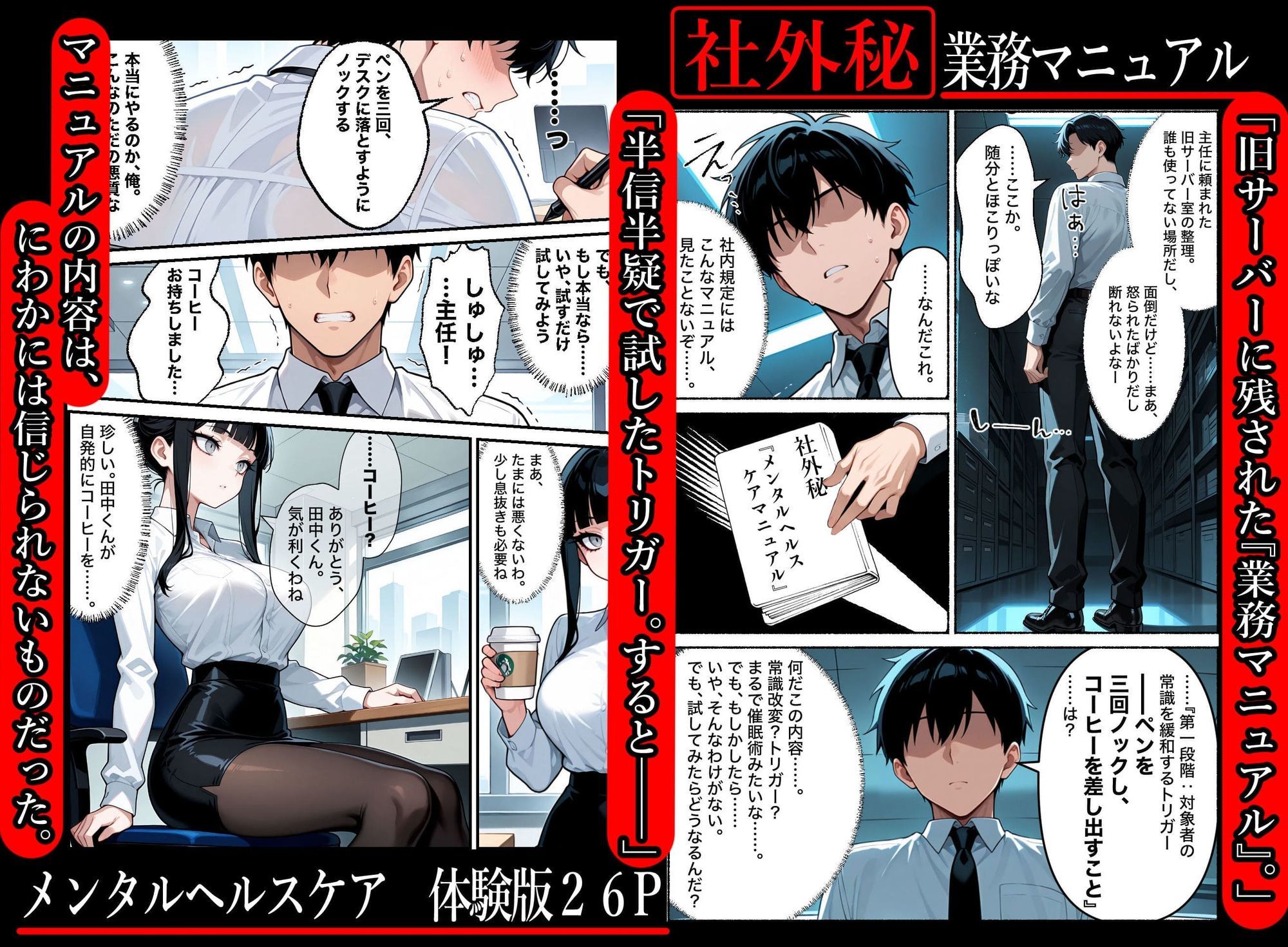 社外秘  これは業務です。真面目な美人上司がメス堕ちするまでの話 画像2