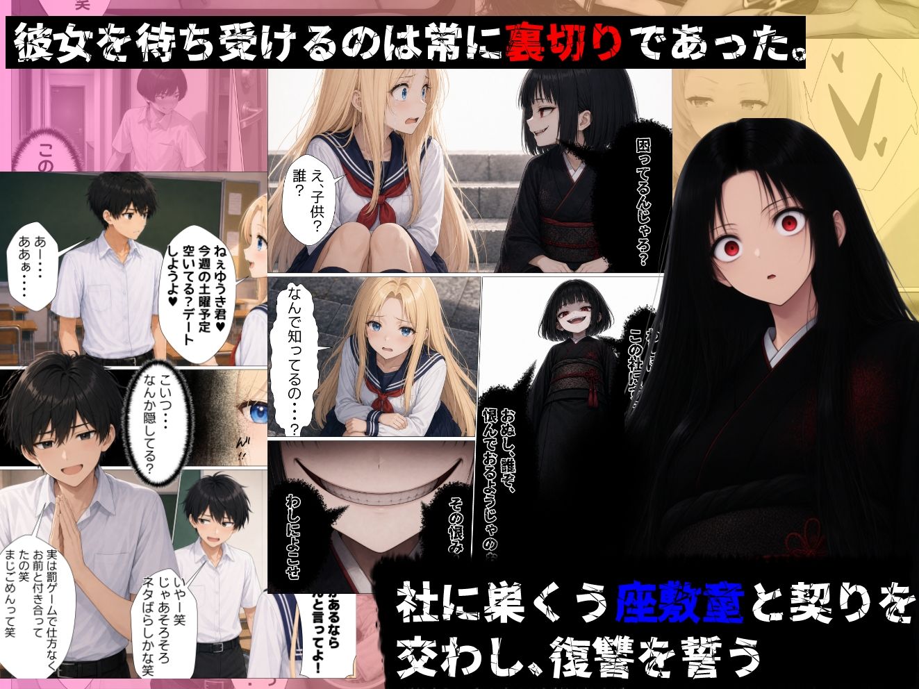 いじめ動画が流出してあーしの人生つんだ〜流出編＋おしおき編【2巻セット】 画像5