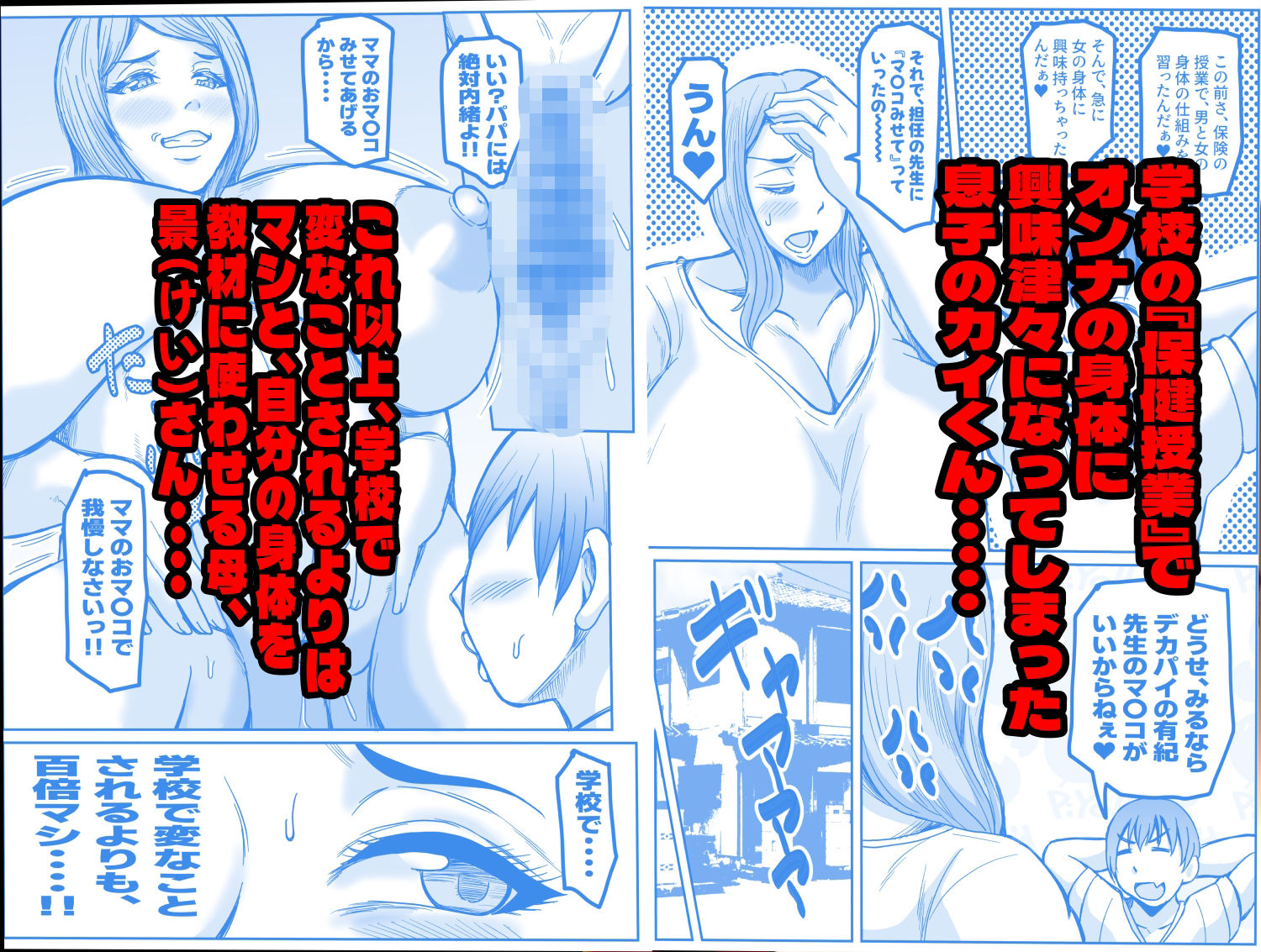 ぼくとママの性授業 1